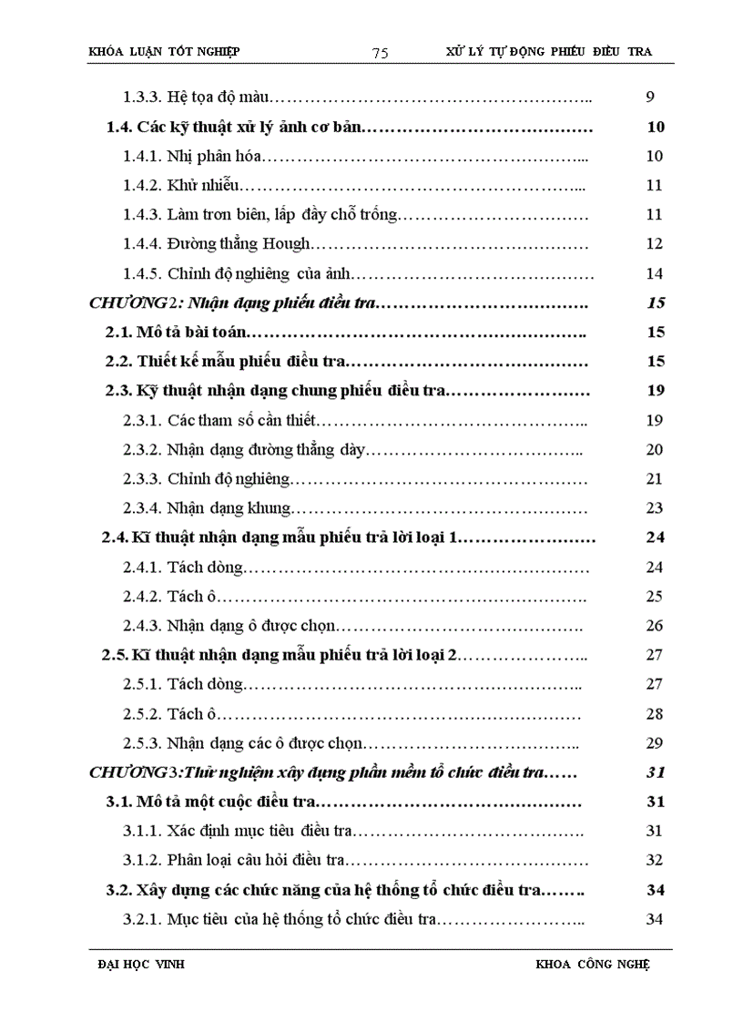 image for page Xử lý tự động phiếu điều tra