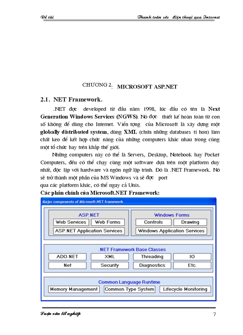 image for page Xây dựng Wed side thanh toán cước điện thoại qua Internet
