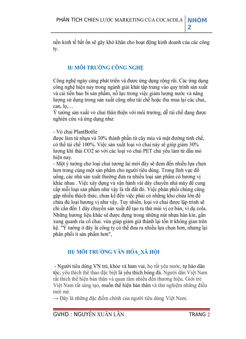 image for page Phân tích chiến lược marketing của cocacola