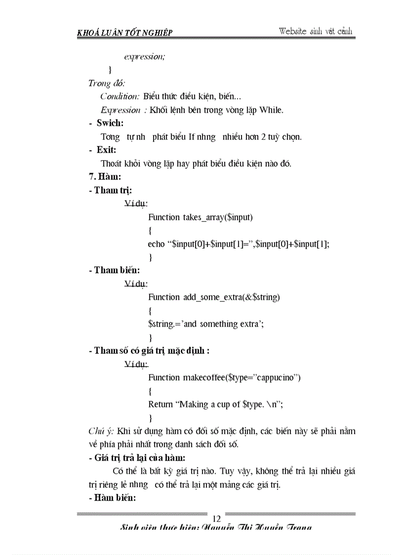 image for page Xây dựng Website sinh vật cảnh