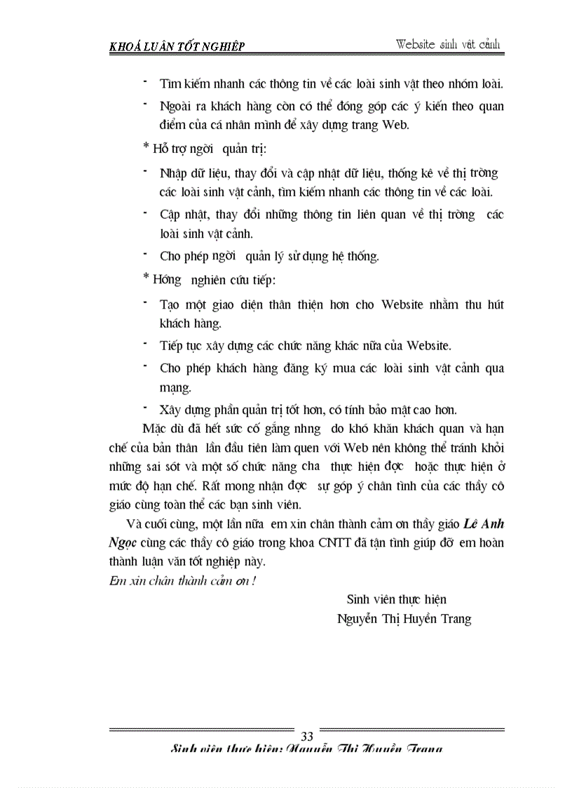 image for page Xây dựng Website sinh vật cảnh