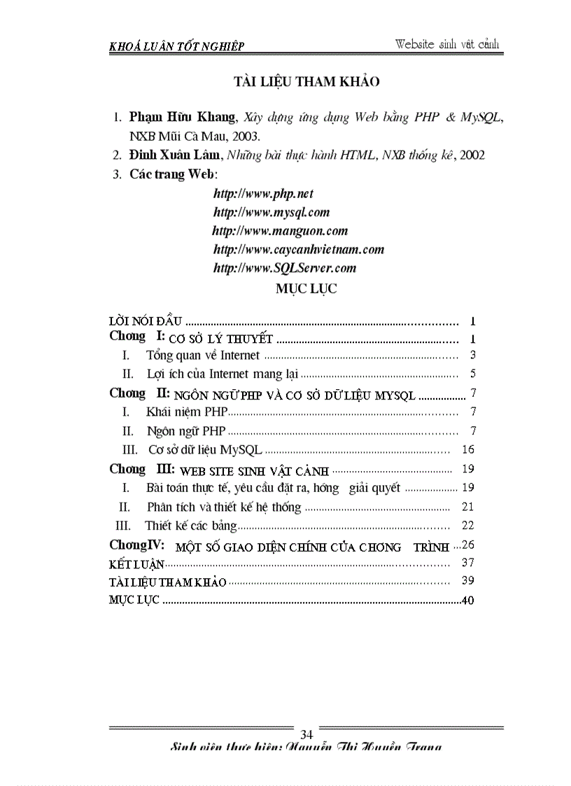 image for page Xây dựng Website sinh vật cảnh