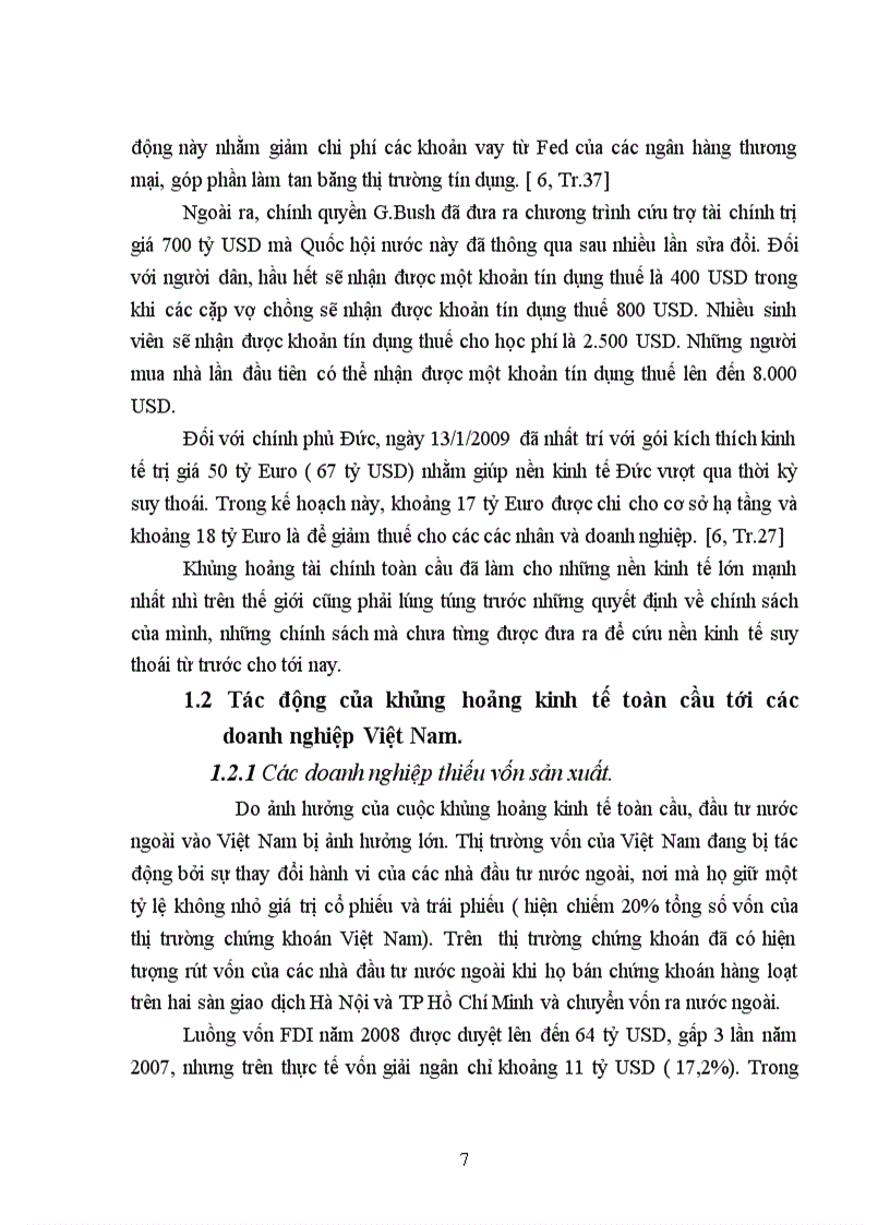 image for page Tác động của khủng hoảng kinh tế toàn cầu tới các doanh nghiệp Việt Nam và giải pháp khắc phục