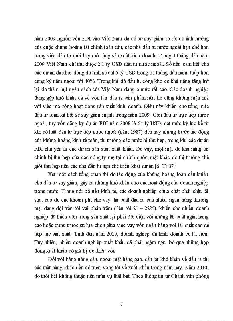 image for page Tác động của khủng hoảng kinh tế toàn cầu tới các doanh nghiệp Việt Nam và giải pháp khắc phục