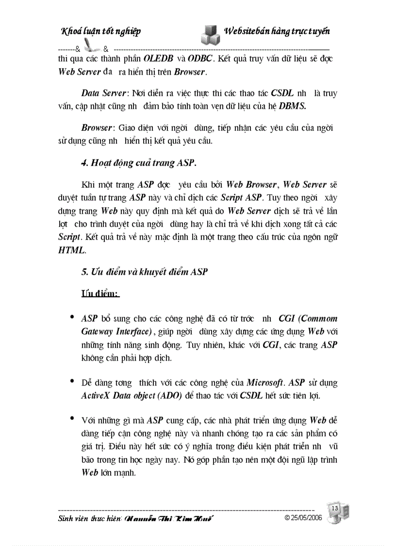 image for page Website bán hàng trực tuyến sử dụng Công nghệ ASP