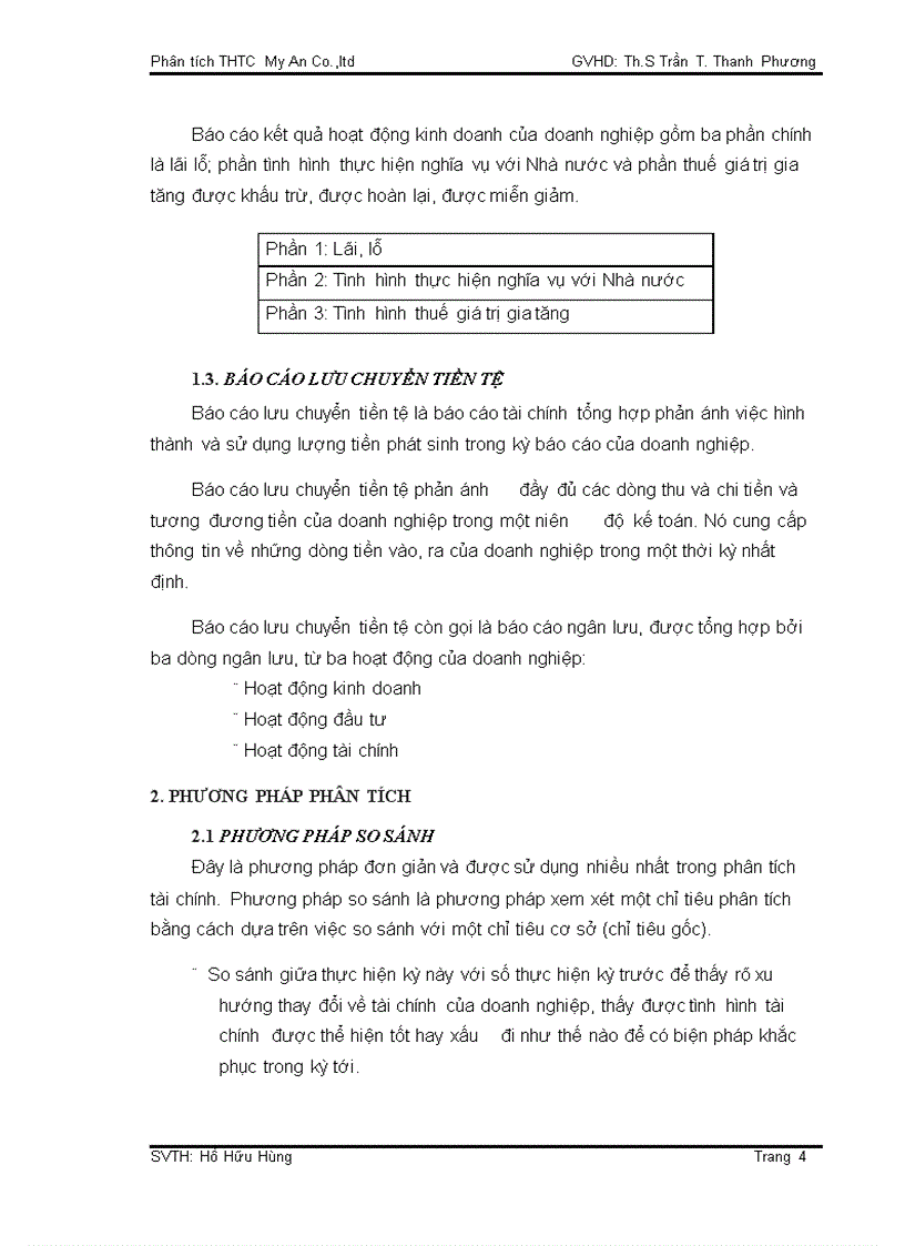 image for page Phân tích tình hình tài chính công ty TNHH may xuất khẩu Mỹ An