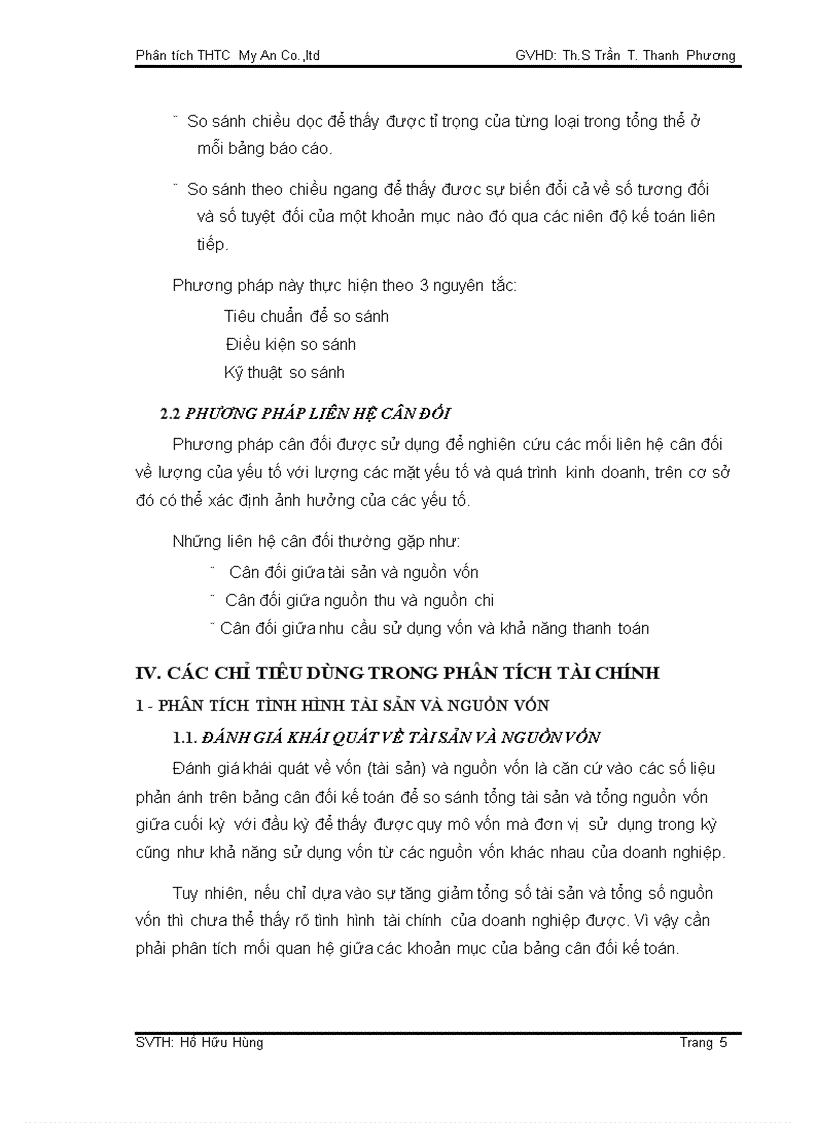 image for page Phân tích tình hình tài chính công ty TNHH may xuất khẩu Mỹ An