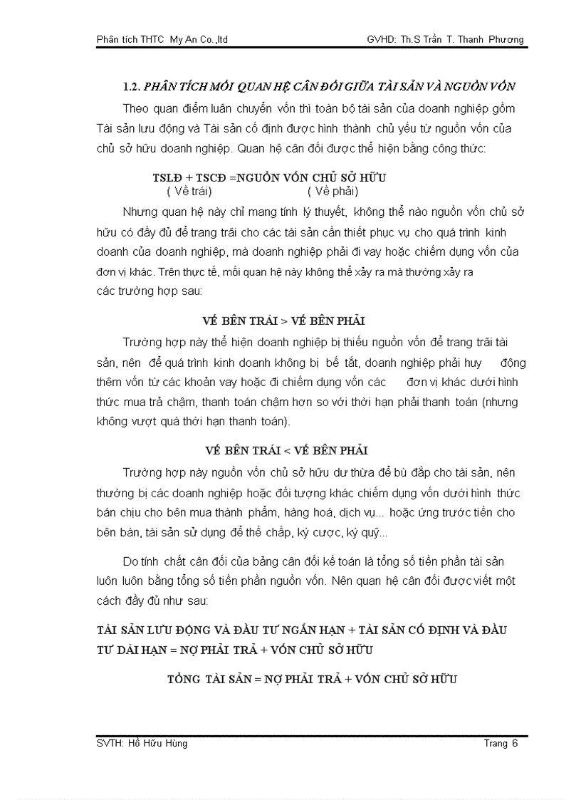 image for page Phân tích tình hình tài chính công ty TNHH may xuất khẩu Mỹ An