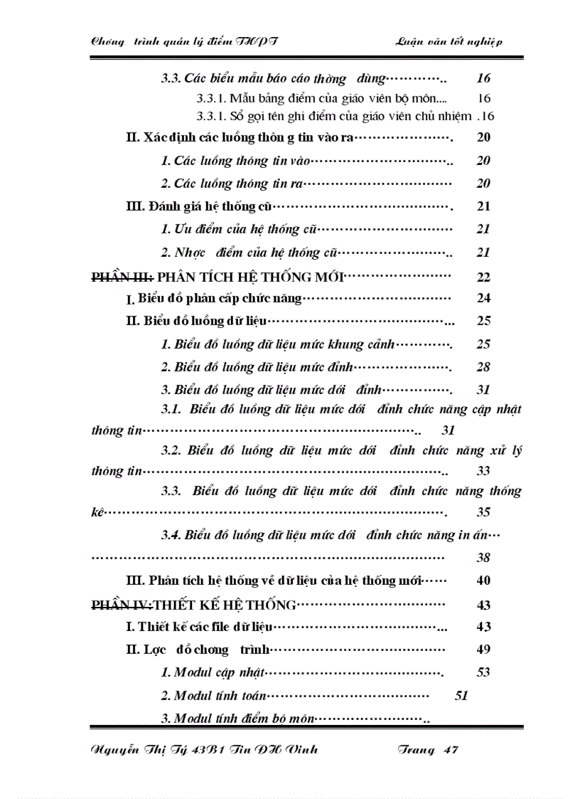 image for page Quản lý điểm ở trường Trung học phổ thông