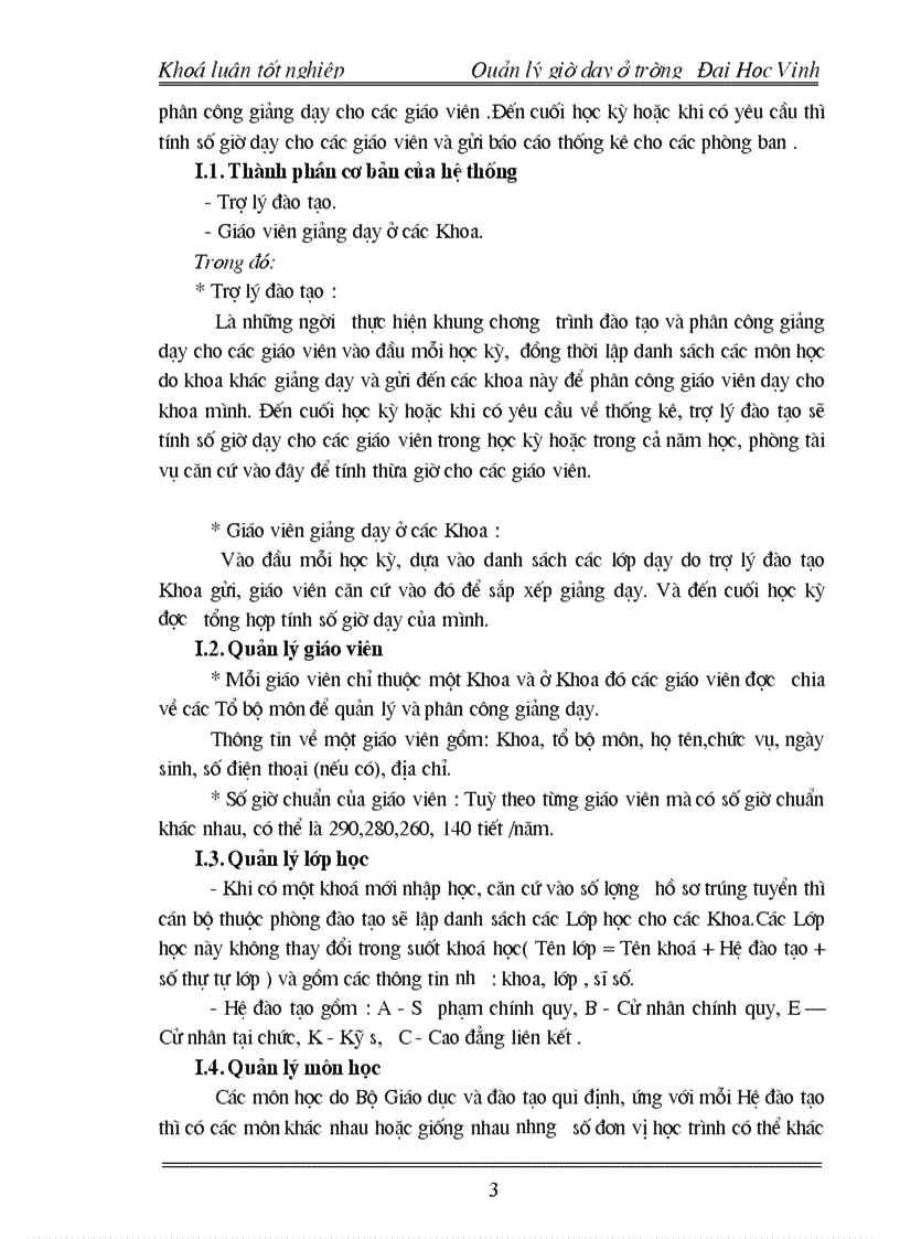 image for page Xây dựng phần mềm Quản lý Giờ dạy ở trường Đại Học Vinh