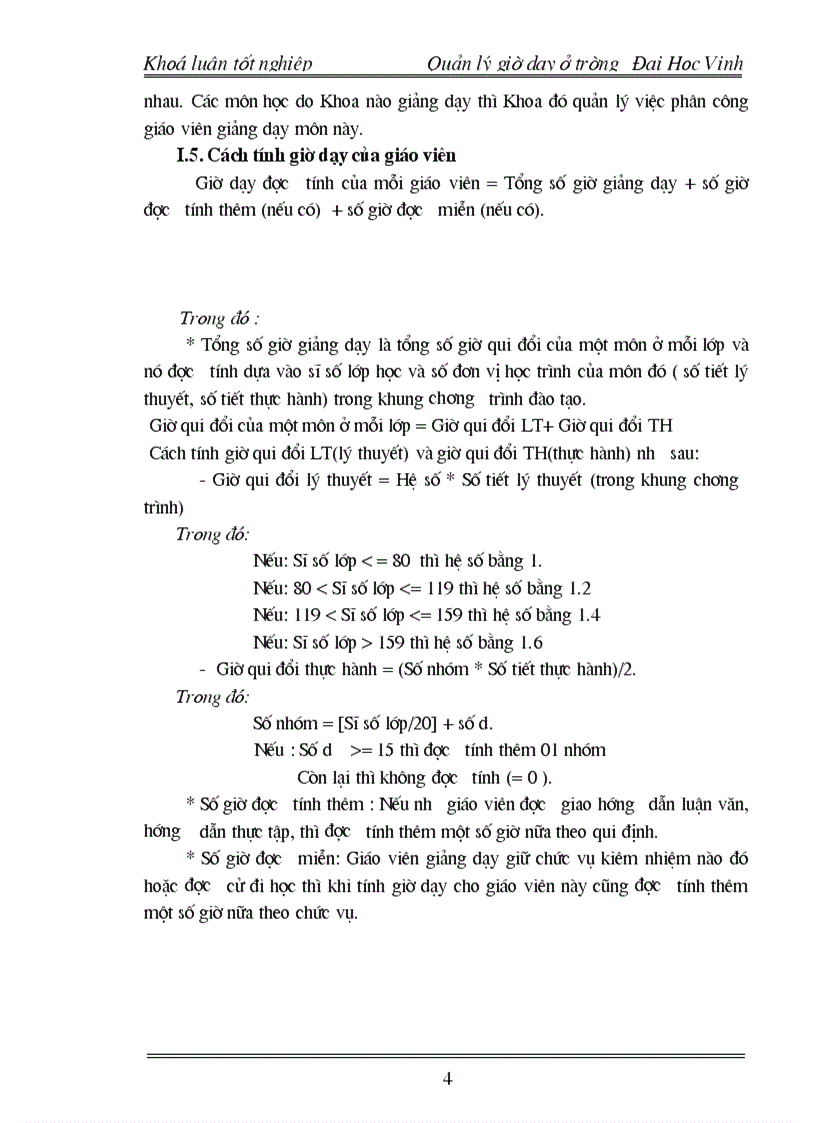 image for page Xây dựng phần mềm Quản lý Giờ dạy ở trường Đại Học Vinh