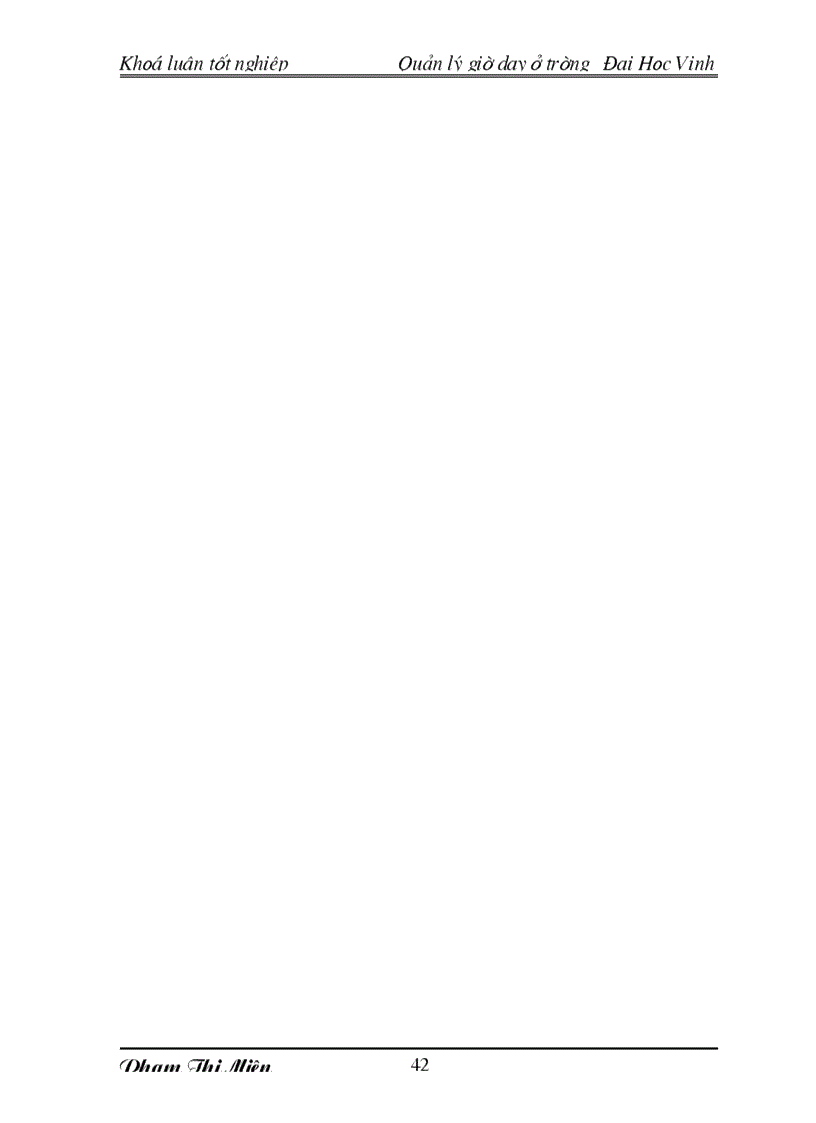 image for page Xây dựng phần mềm Quản lý Giờ dạy ở trường Đại Học Vinh