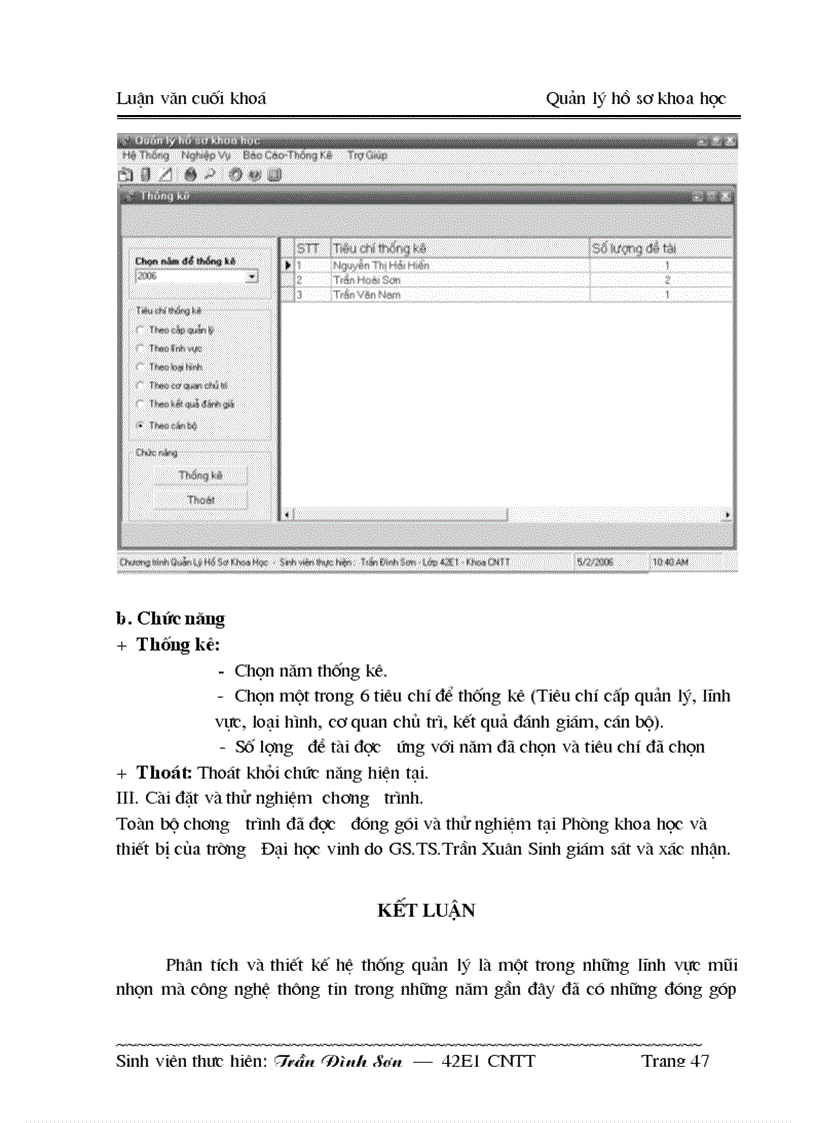 image for page Xây dựng phầm mềm Quản lý đề tài nghiên cứu khoa học