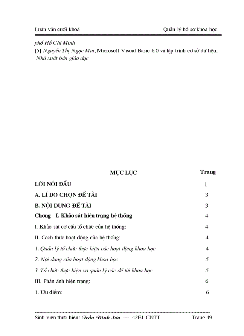 image for page Xây dựng phầm mềm Quản lý đề tài nghiên cứu khoa học