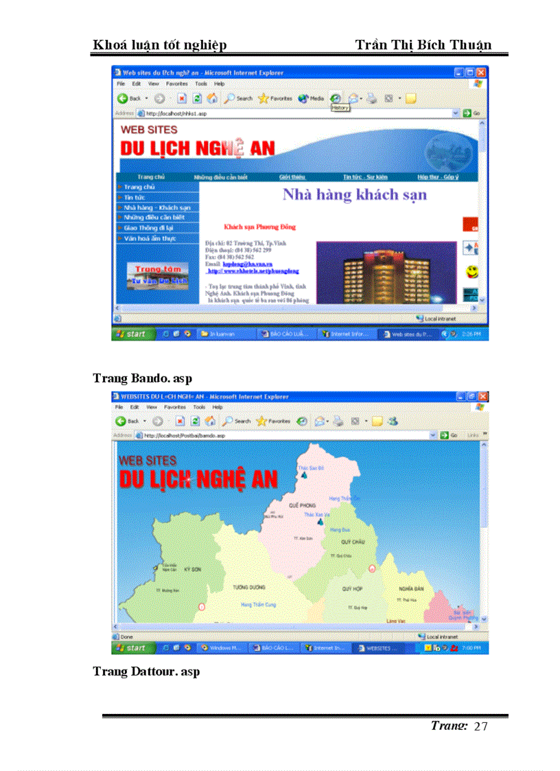 image for page Xây dựng Website Du lịch Nghệ An qua bản đồ