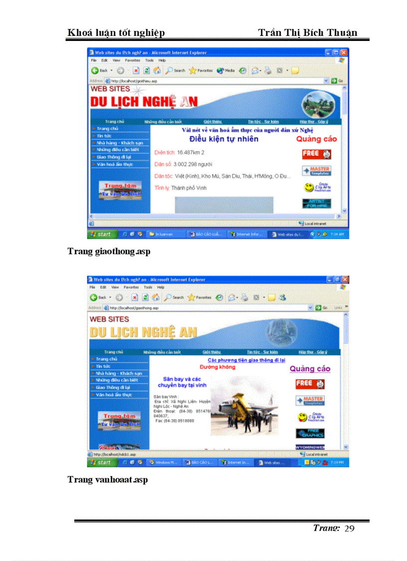 image for page Xây dựng Website Du lịch Nghệ An qua bản đồ