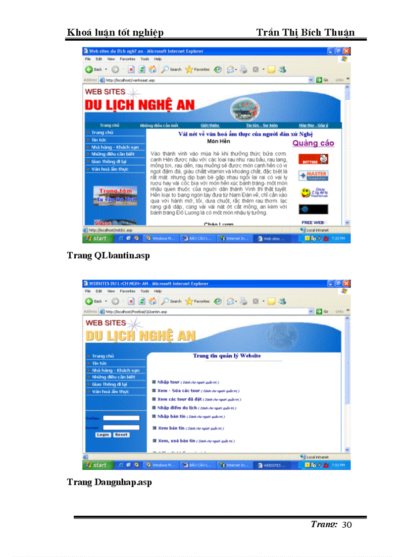 image for page Xây dựng Website Du lịch Nghệ An qua bản đồ