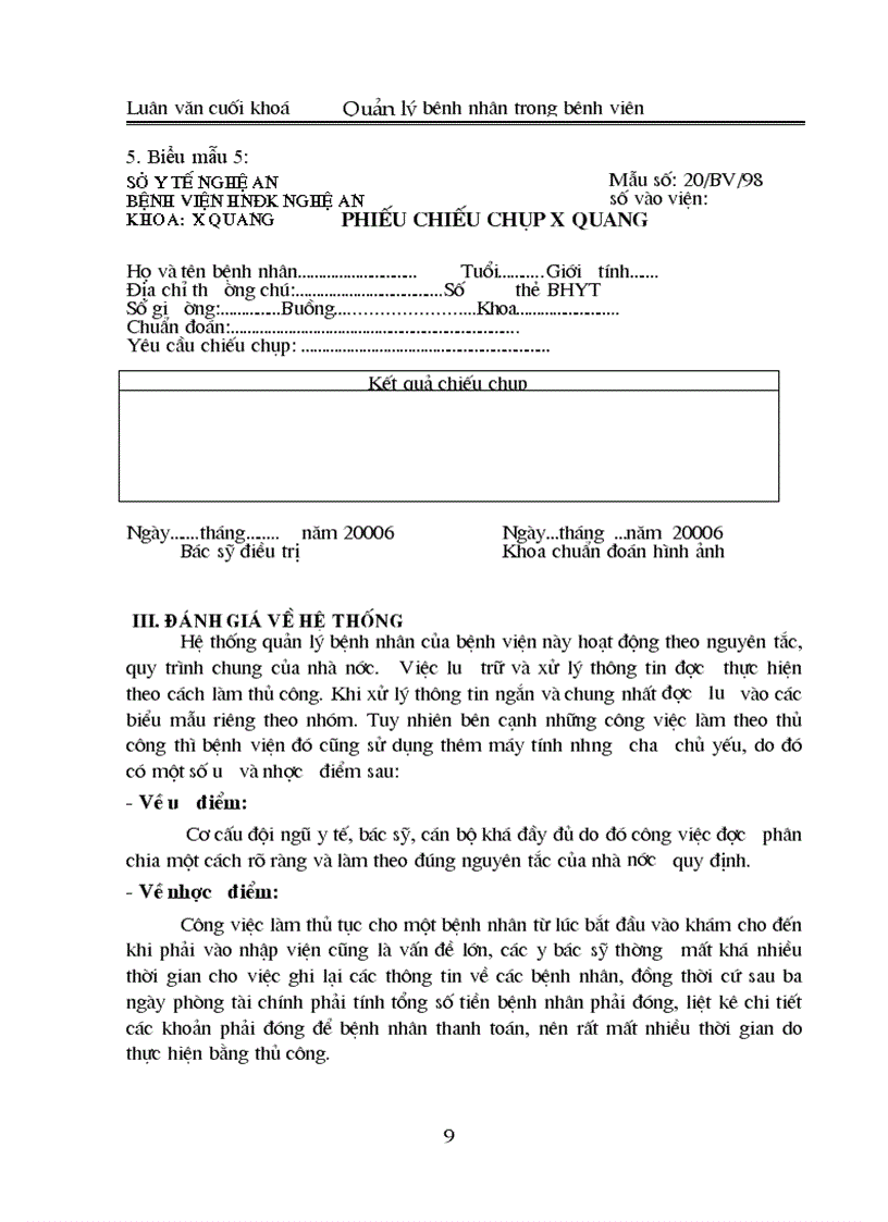 image for page Xây dựng phần mềm quản lý bệnh nhân trong bệnh viện