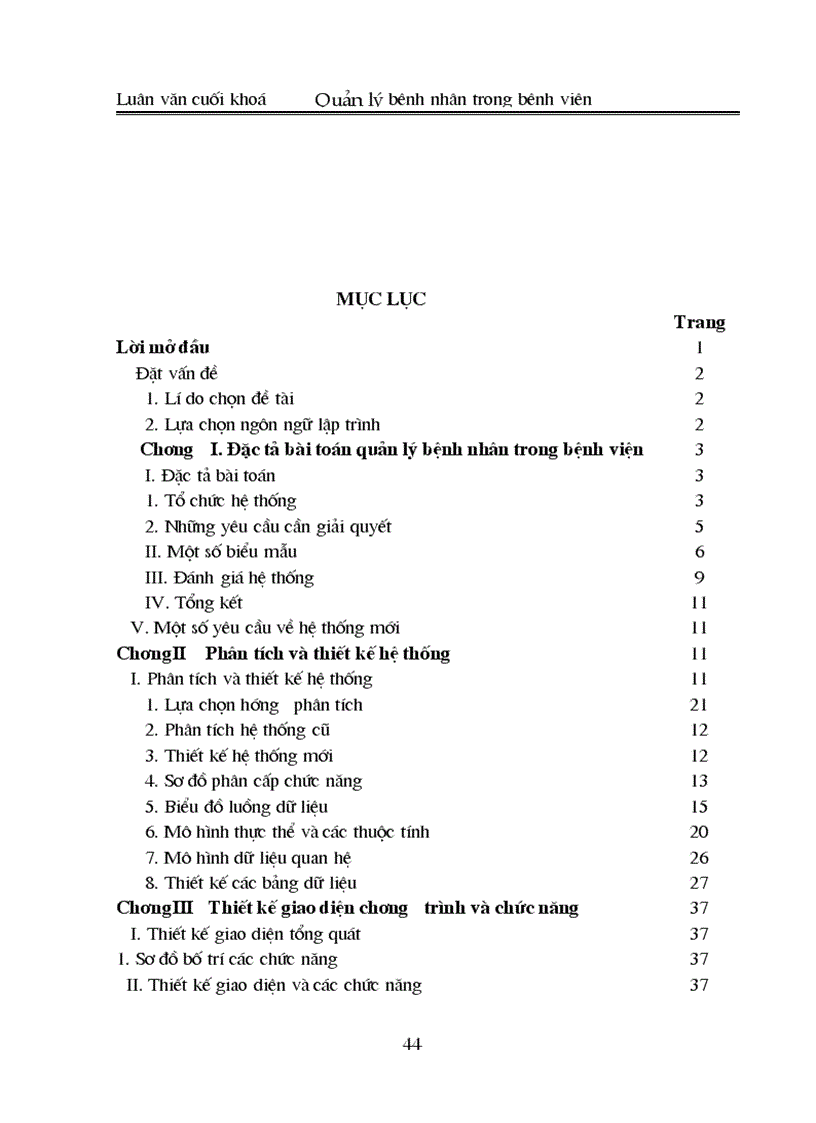 image for page Xây dựng phần mềm quản lý bệnh nhân trong bệnh viện