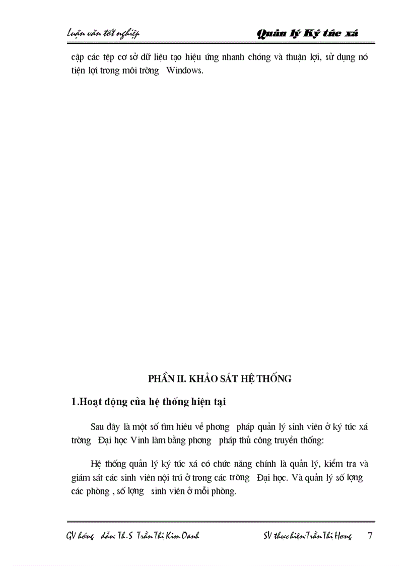 image for page Xây dựng phần mềm quản lý Ký túc xá