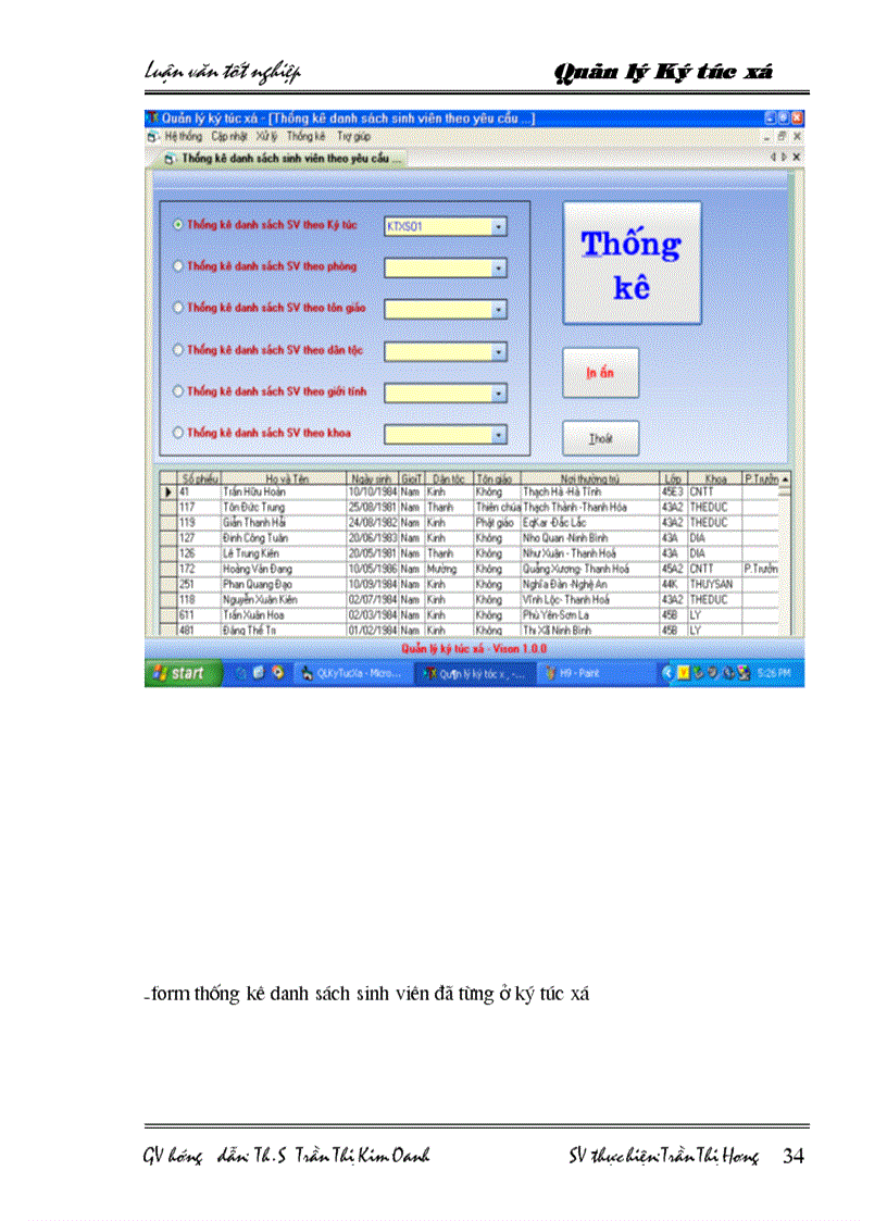 image for page Xây dựng phần mềm quản lý Ký túc xá