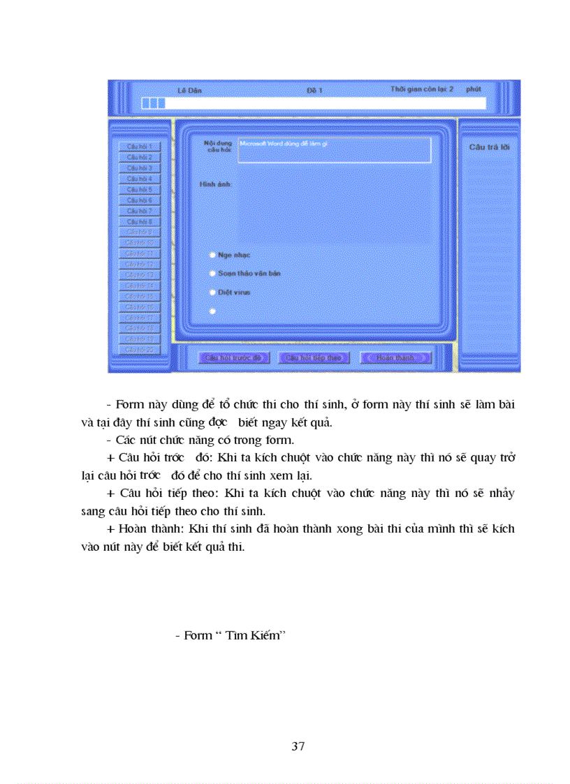 image for page Xây dựng phần mềm thi trắc nghiệm