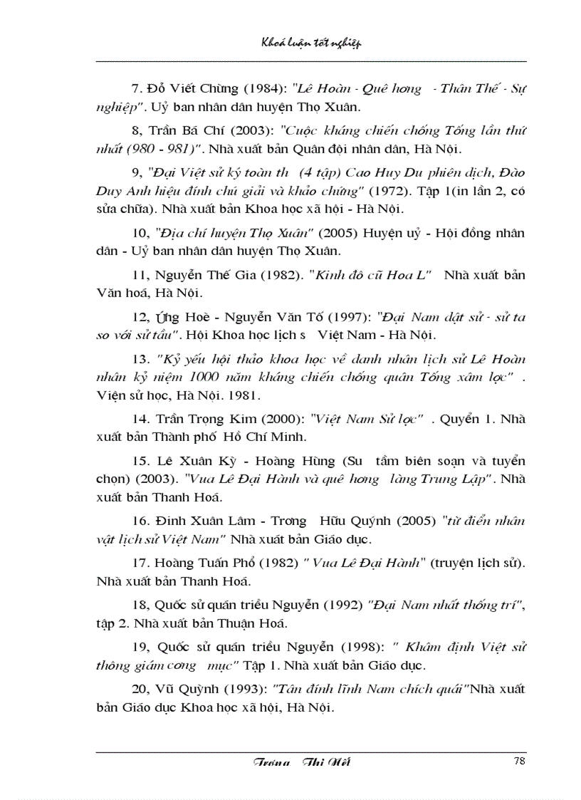 image for page Tìm hiểu quê hương thân thế và sự nghiệp Lê Hoàn