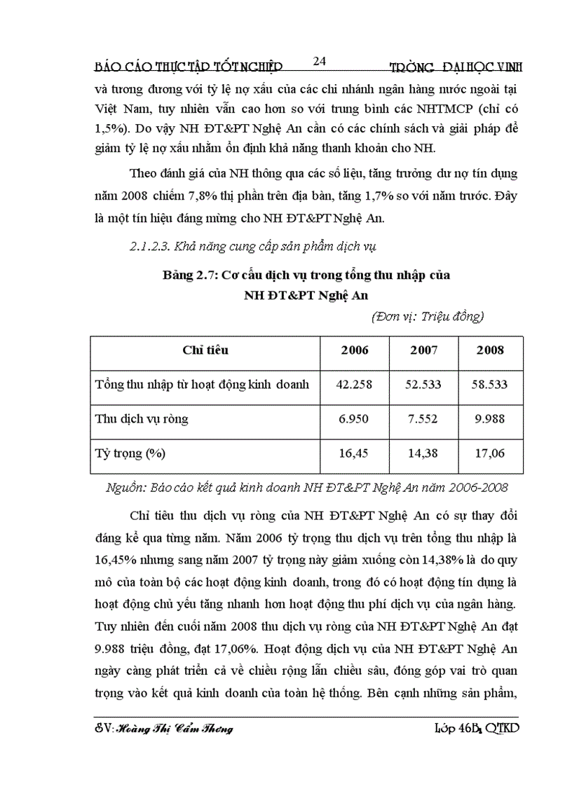 image for page Nâng cao năng lực cạnh tranh của Ngân hàng Đầu tư và phát triển Nghệ An