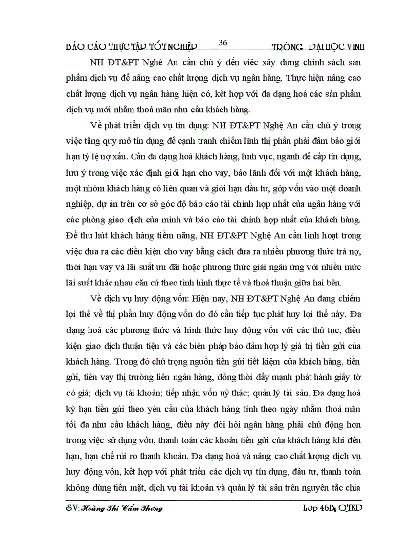 image for page Nâng cao năng lực cạnh tranh của Ngân hàng Đầu tư và phát triển Nghệ An