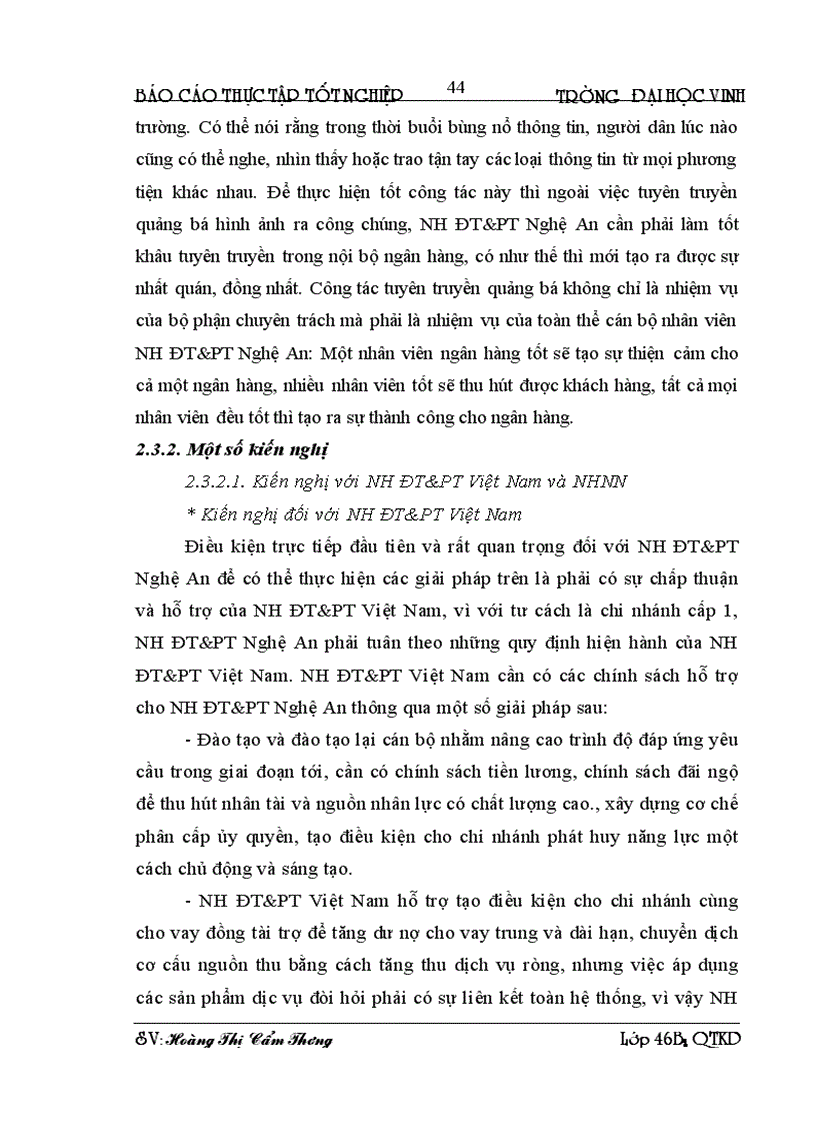 image for page Nâng cao năng lực cạnh tranh của Ngân hàng Đầu tư và phát triển Nghệ An