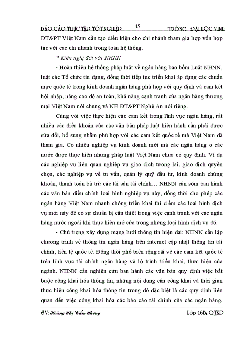 image for page Nâng cao năng lực cạnh tranh của Ngân hàng Đầu tư và phát triển Nghệ An