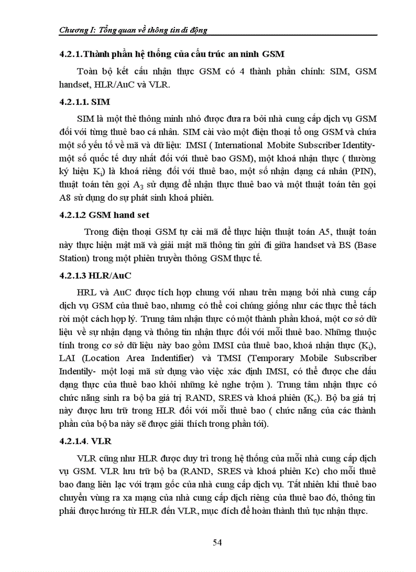 image for page Các thủ tục nhận thực và bảo mật trong mạng CDMA