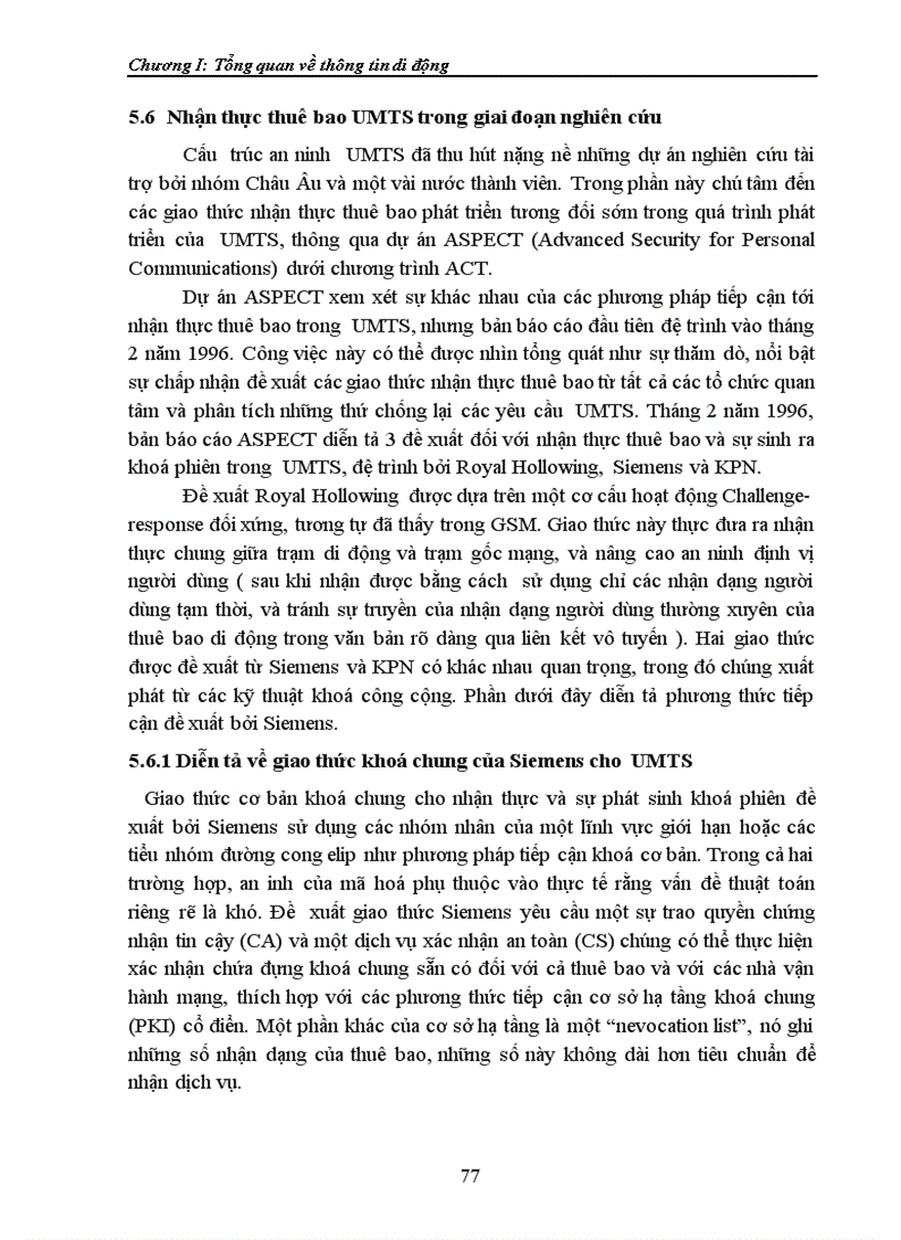 image for page Các thủ tục nhận thực và bảo mật trong mạng CDMA