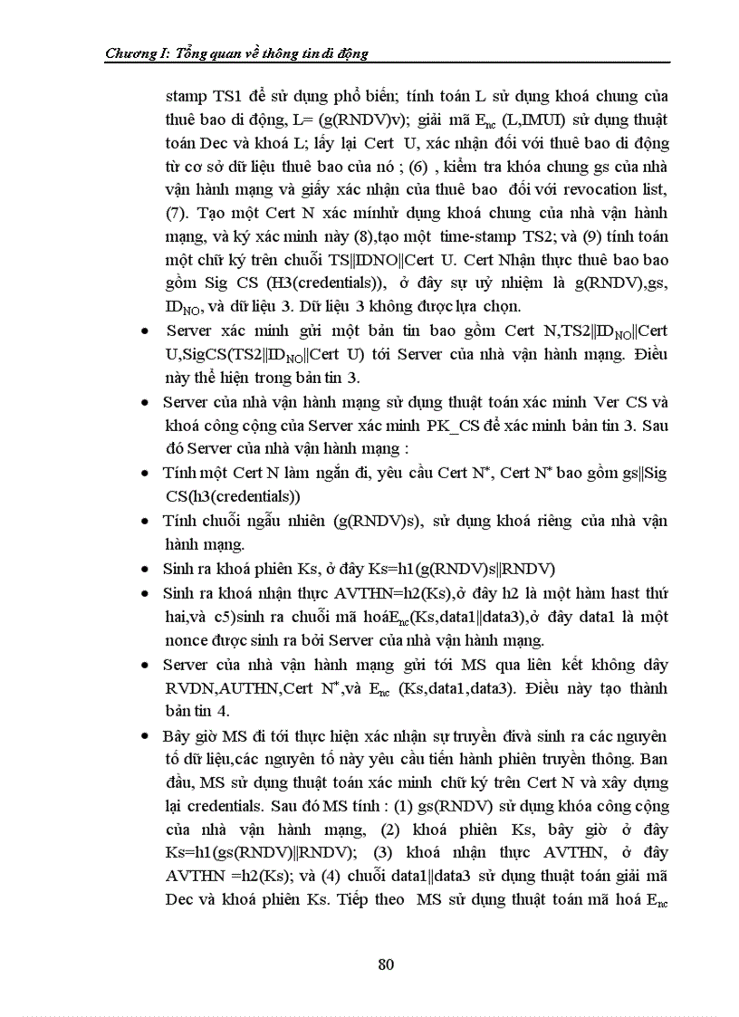 image for page Các thủ tục nhận thực và bảo mật trong mạng CDMA