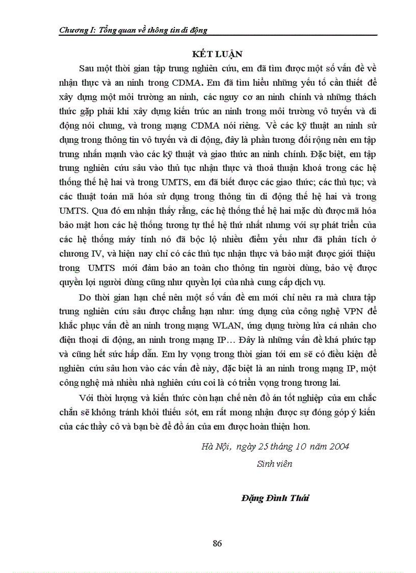 image for page Các thủ tục nhận thực và bảo mật trong mạng CDMA