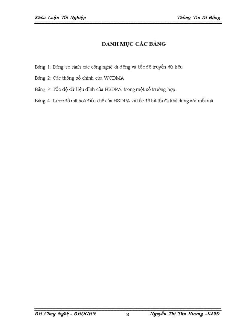 image for page Nghiên cứu cấu trúc HSDPA và ứng dụng vào mạng di động thế hệ thứ 3G