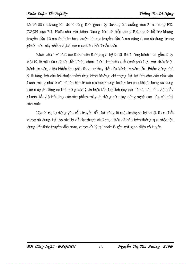 image for page Nghiên cứu cấu trúc HSDPA và ứng dụng vào mạng di động thế hệ thứ 3G