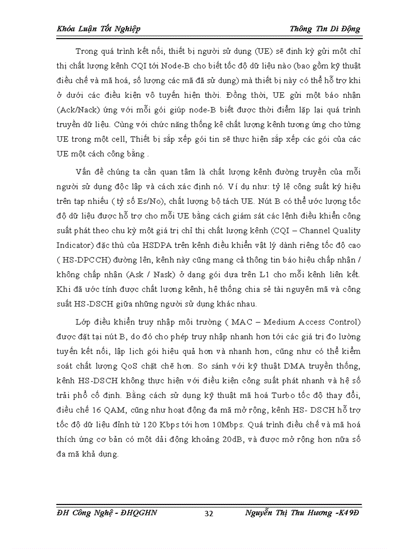 image for page Nghiên cứu cấu trúc HSDPA và ứng dụng vào mạng di động thế hệ thứ 3G