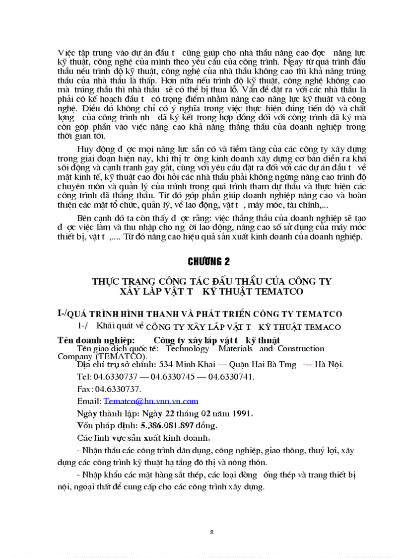 image for page Một số biện pháp nâng góp phần cao khả năng thắng thầu của công ty xây lắp vật tư kỹ thuật temaco