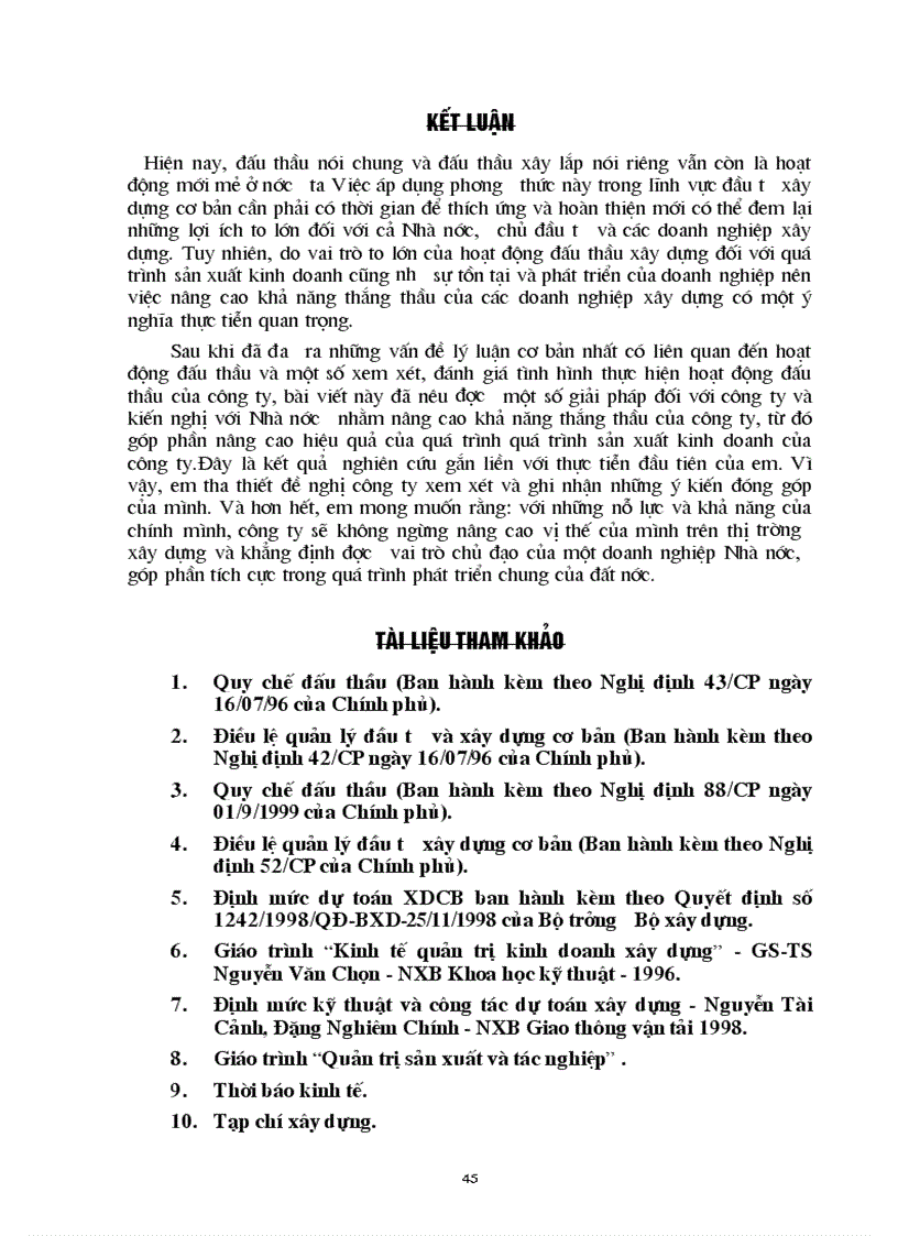 image for page Một số biện pháp nâng góp phần cao khả năng thắng thầu của công ty xây lắp vật tư kỹ thuật temaco
