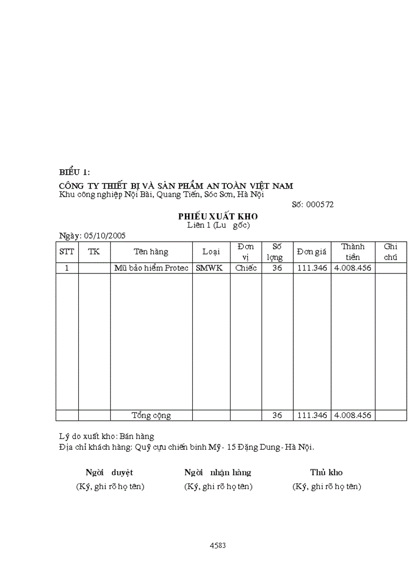 image for page Hoàn thiện công tác kế toán tiêu thụ và xác định kế quả tiêu thụ tại công ty thiết bị và sản phẩm an toàn việt nam
