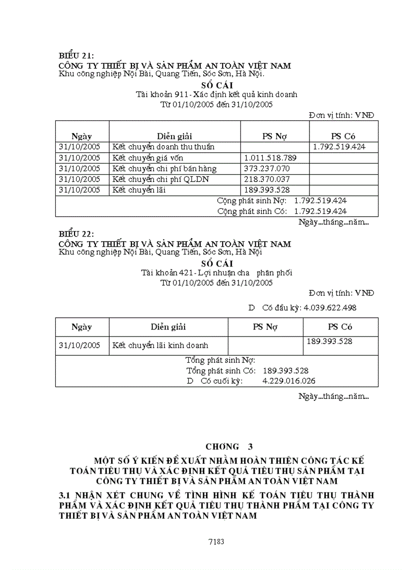 image for page Hoàn thiện công tác kế toán tiêu thụ và xác định kế quả tiêu thụ tại công ty thiết bị và sản phẩm an toàn việt nam