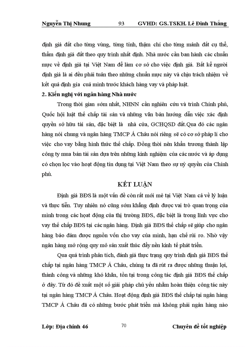 image for page Nghiên cứu hoạt động định giá BĐS thế chấp tại ngân hàng TMCP Á CHÂU