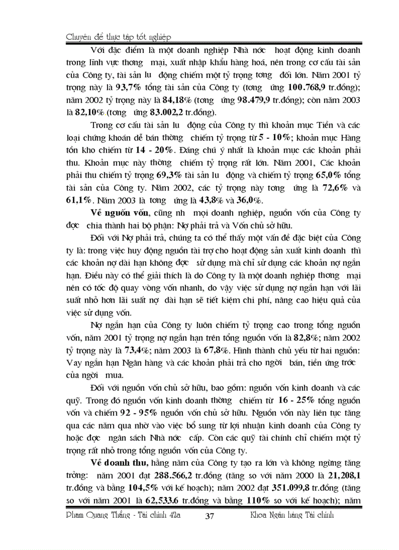 image for page Giải pháp hoàn thiện công tác phân tích tài chính tại Công ty xuất nhập khẩu các sản phẩm cơ khí MECANIMEX