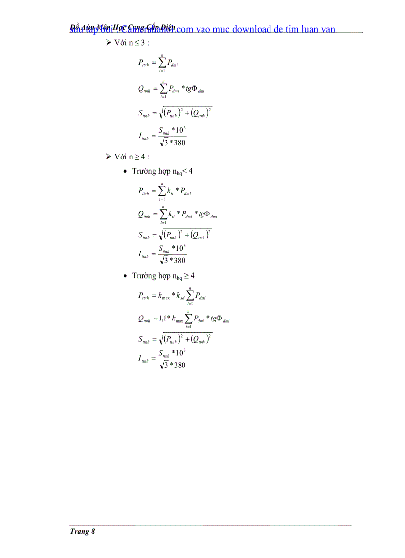 image for page Đồ án cung cấp điện cho phân xưởng may PDF