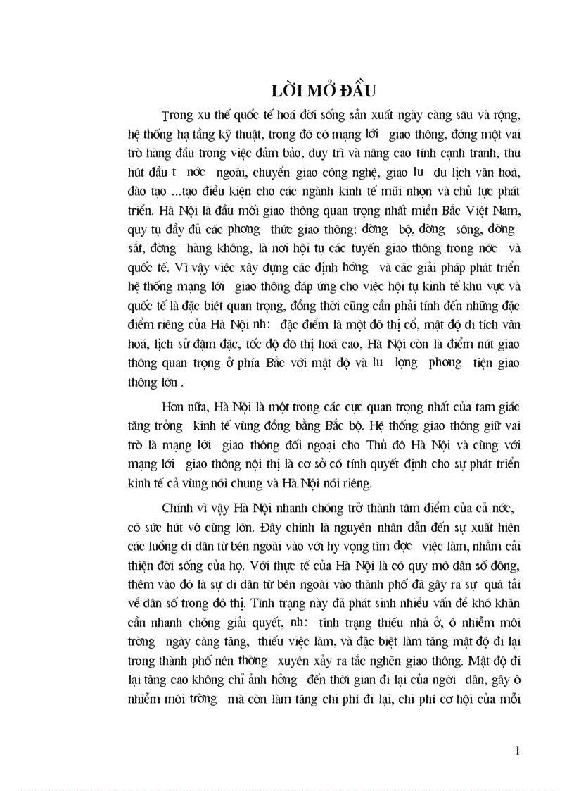 image for page Hiện trạng hệ thống giao thông đường bộ và một số giải pháp nhằm nâng cao hiệu quả của công tác nâng cấp và cải tạo hệ thống giao thông đường bộ trên địa bàn Hà Nội