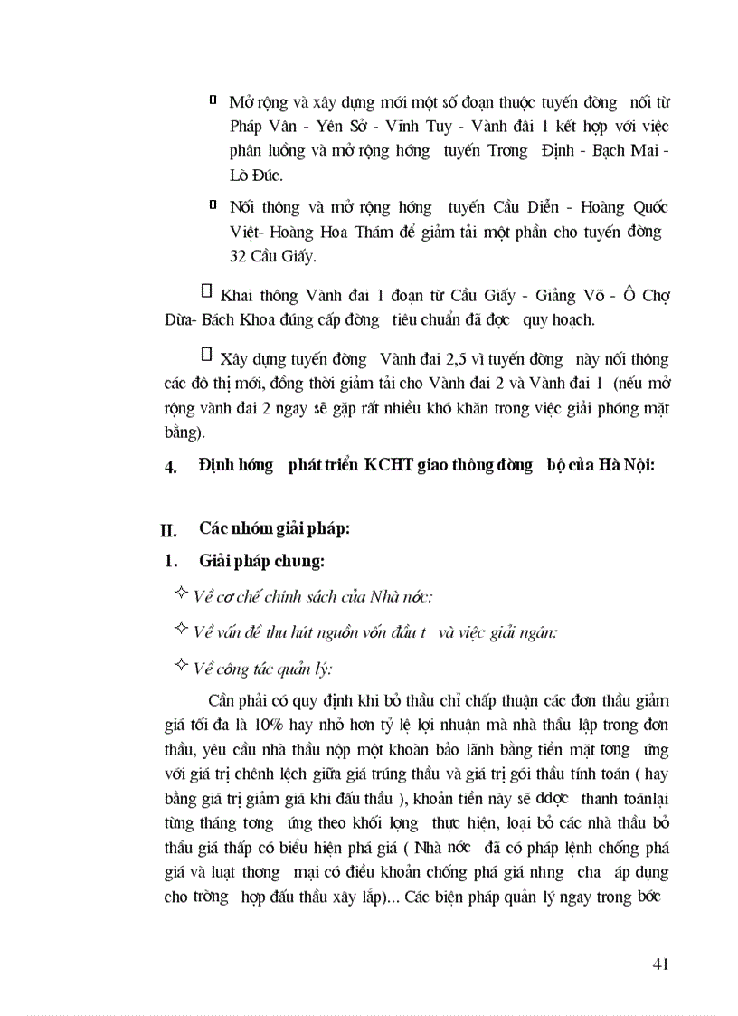 image for page Hiện trạng hệ thống giao thông đường bộ và một số giải pháp nhằm nâng cao hiệu quả của công tác nâng cấp và cải tạo hệ thống giao thông đường bộ trên địa bàn Hà Nội