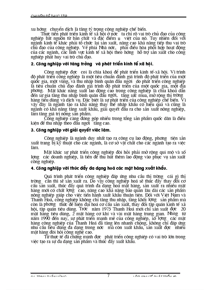 image for page Phương hướng và giải pháp phát triển công nghiệp trên địa bàn Thanh Hoá từ nay tới 2010