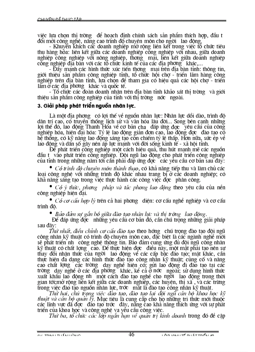 image for page Phương hướng và giải pháp phát triển công nghiệp trên địa bàn Thanh Hoá từ nay tới 2010