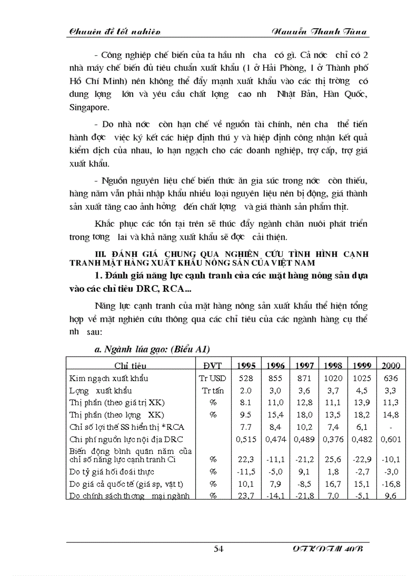 image for page Nâng cao khả năng cạnh tranh của hàng nông sản Việt Nam xuất khẩu